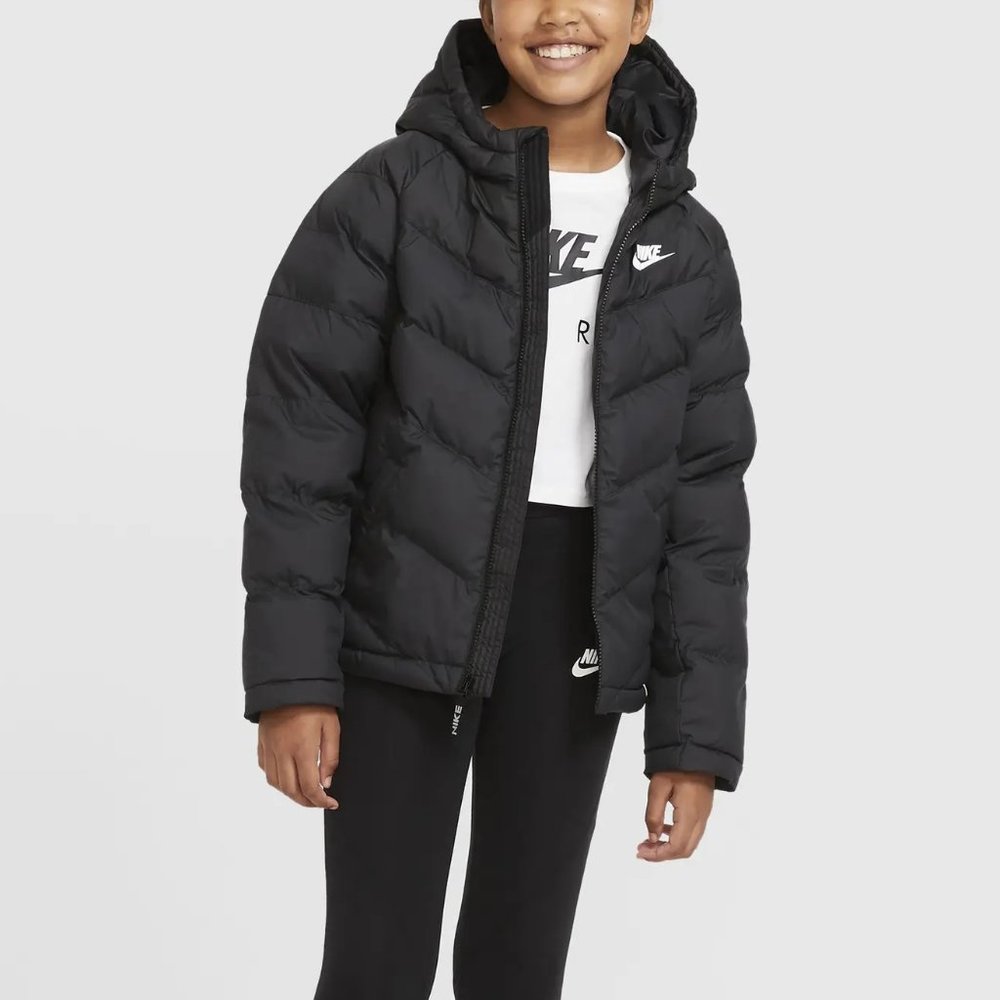 Nike Filled Hooded Puffer Zip Jacket